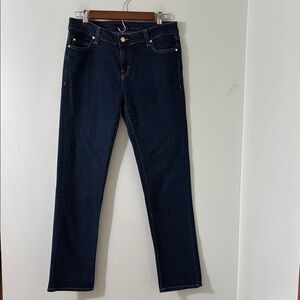 Kate Spade New York Play Hooky Perry Street Straight Leg Dark Wash Jeans Size 29